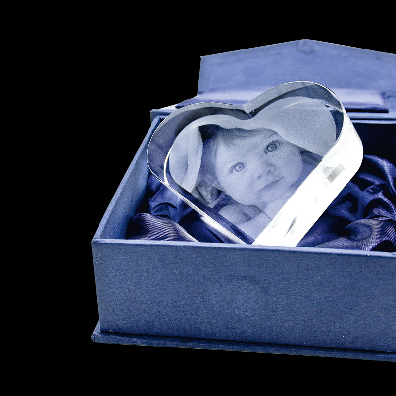 2D Glasfoto in hochwertiger Geschenkbox