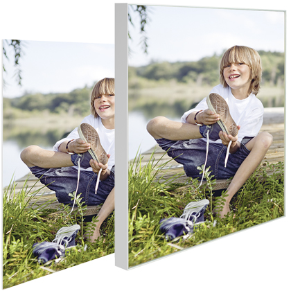 Contento Wandbild auf Alu-Verbund mit Alurahmen