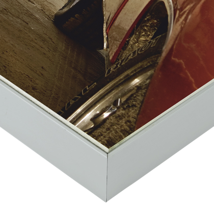 Contento Hartschaumplatte mit Alurahmen