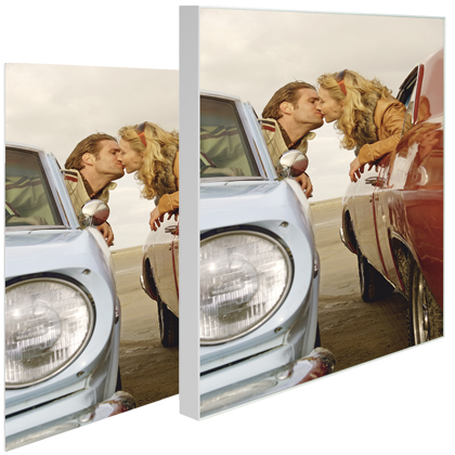 Contento persönliches Wandbild auf Hartschaumplatte mit Alurahmen oder rahmenlos