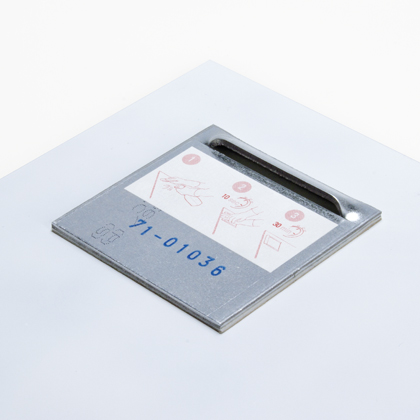 Contento Wandbilder rahmenlos mit Metallaufhängung